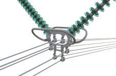 Suspension Assembly - Tangent Hex Bundle, 765 kV 100 K (S-VS-62-90-602)